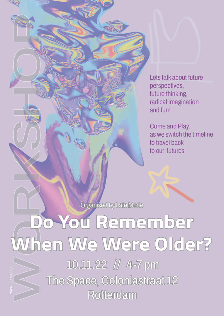 Do you remember when we were older poster final